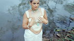 Prachi Tehlan sexy navel,boobs in white costume 2
