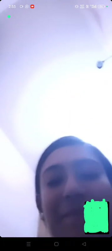 Arohi hot girl little shy to show her boobs in video call 2