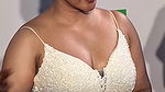 HONEY ROSE BUSTY HUGE OPEN CLEAVAGE EXPOSE AT EVENT 2