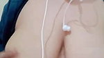 Bong Girl Rumi Tit Show on Chamet Live With Face 2