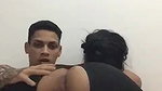 Riding a long cock