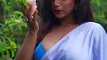 TANVI PRIYANKA PAL MESMERIZING MELONS CLEAVAGE IN SAREE TEASE UUFFF