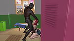 Fortnite Hottie Mary Jane Fucked And Creampied By Big Black Cock
