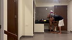 Besharam Bhabhi invited her lover and fucked by him at the kitchen