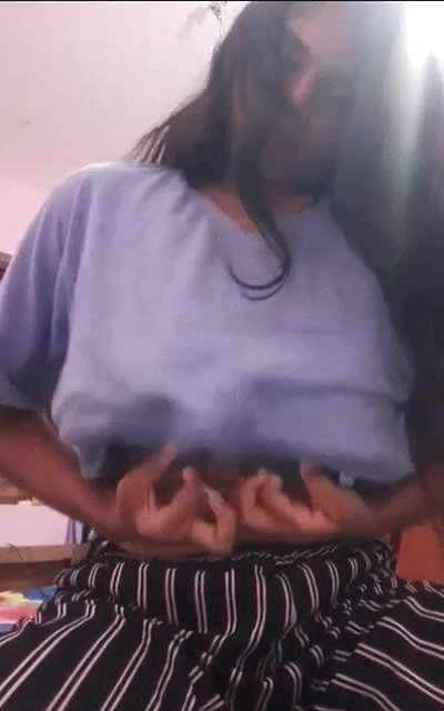 Big boobie village girlfriend showing