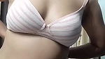 Desi Girl Boobs Show After Bra Strip