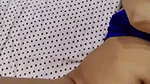 Newly married wife fucking with hubby and pressing her boobs