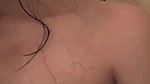 beautiful girl showing boobs while bathing snap