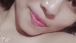 Desi cute girl smiling expression record for her bf