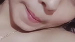 Desi cute girl smiling expression record for her bf