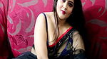 Shreya-Black-Saree-Full