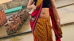 Sexy Girl Dancing in the Rain and Showing Armpits & Navel