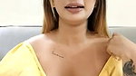 Ankita Dave Yellow Dress LIVE