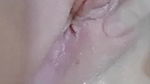 Wet pussy fingring with anal plug inside