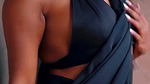 KOLI SARKAR SENSUOUS DUSKY BABE IN BRA BLOUSE AND SAREE HOTNESS