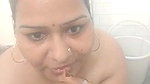 Horny Desi Bhabhi Bathing and Enjoy With Dildo