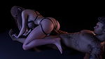 A night of pleasure with a slutty big breasted girl – 3D Animation 4K