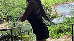 POONAM PANDEY SEXY BATH NEAR RIVER SIDE SEXY