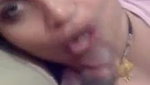 Desi bhabi Blowjob