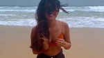 Priya Prakash Varrier Ass cheek in Red bra