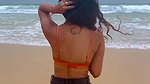 Priya Prakash Varrier Ass cheek in Red bra