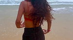 Priya Prakash Varrier Ass cheek in Red bra