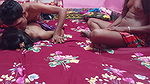 Beautyfull Sluts Fuck Hard on Private Party Threesome Bengali