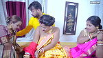 Desi Horny Indian Three Bhabhi Wants to get Fucked by Their Deva