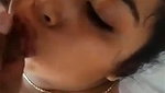 Bhabhi in hotel,taking cumshot on face