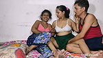 Hot Indian Wife In Threesome Sex With Her Step Sister With Husband