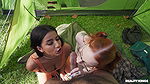 Crazy College GFs with Roxie Sinner & Amy Quinn in Sexy Camping and Cheating