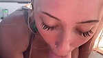 HOT NAUGHTY BABE GIVING BLOWJOB ON BOAT WILD