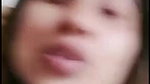 Sexy wife showing her big tits on video call