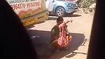Mature Aunty Pissing Behind The Bus Secretly Recorded