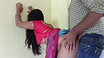 Desi bhabhi pocha marate Samay apane sahab se chut ki chudai ki