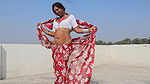 Horny pinky tiwari hot cleavage and navel show photoshoot