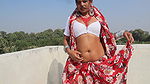 Horny pinky tiwari hot cleavage and navel show photoshoot