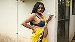 Horny bhabhi hot cleavage and navel show seductive photoshoot