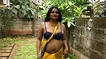 Horny bhabhi hot cleavage and navel show seductive photoshoot