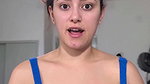 videshi girl open breast show in blue dress
