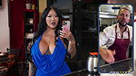 Brazzers Exxtra with Connie Perignon in Angry Cafe Lay