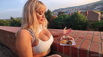 Immoral Live with Lana Wolf in Huge Natural Tits Blonde Lana Wolf Follows The Rainbow To Threesome