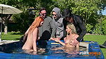 Porn World with Leya Desantis & Veronica Leal in Rampant Robbery Part 2_ Sex Crazed Veronica Leal And Leya Desantis Enjoy A DP Gangbang With Trio Of Thieves