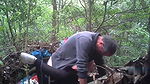 Asian Dad Doing Bareback In The Woods With Younger Prostitut