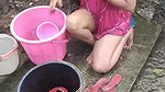 Punjabi Bhabi Bath Capture by Lover