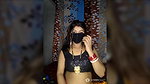 Desi Indian wife in saree showing her boobs