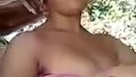 Desi Wife Afterbath Show to Lover