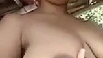Desi Wife Afterbath Show to Lover