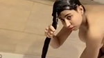 Desi cute huge tits bhabhi bathing fucking and fingring oily pussy many videos merged