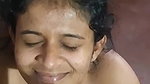 Girlfriend facial cum receiving from horny boyfriend